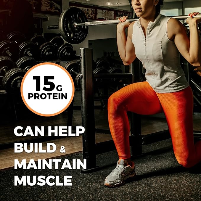 Original Rice Powder 15g Plant Protein 2.8G BCAA, (16.2 Ounce 1))