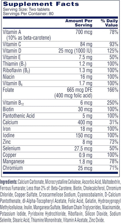 One A Day Women’s Petites Multivitamin,Supplement 160 count