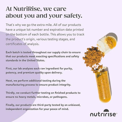 NutriRise Immunity Complex Immune Support Supplement B6, Zinc, 7.2 Billion 90 Count