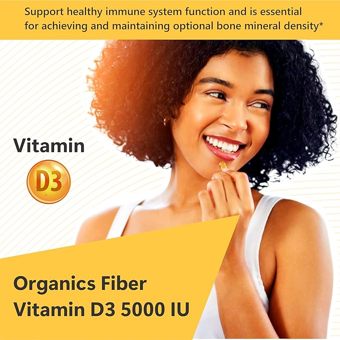 Vitamin D3 125 mcg (5,000 IU) (120 Softgels)