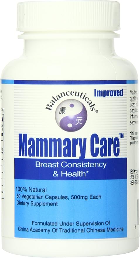 Mammary Care Dietary Supplement Capsules, 500 60-Count Bottle