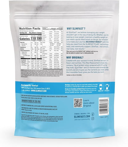 SlimFast Meal Replacement Powder, Original French 10g of 52 Servings