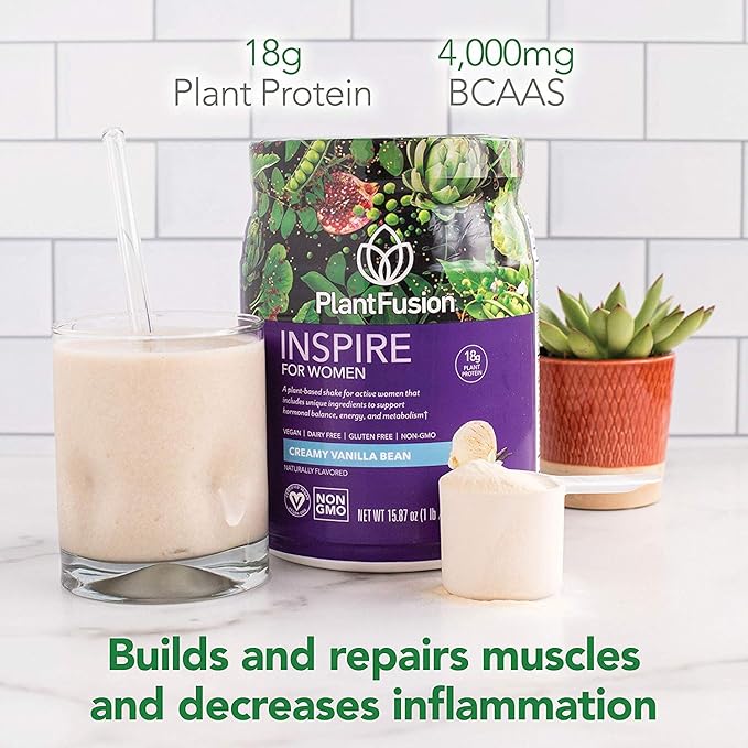 PlantFusion Inspire Plant Protein Powder for Women 1 lb