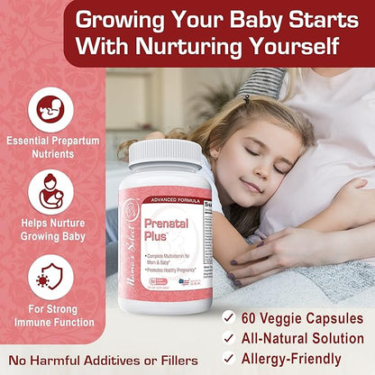 Mama’s Select Prenatal Plus, Natural Prenatal 1 a 90 Veggie