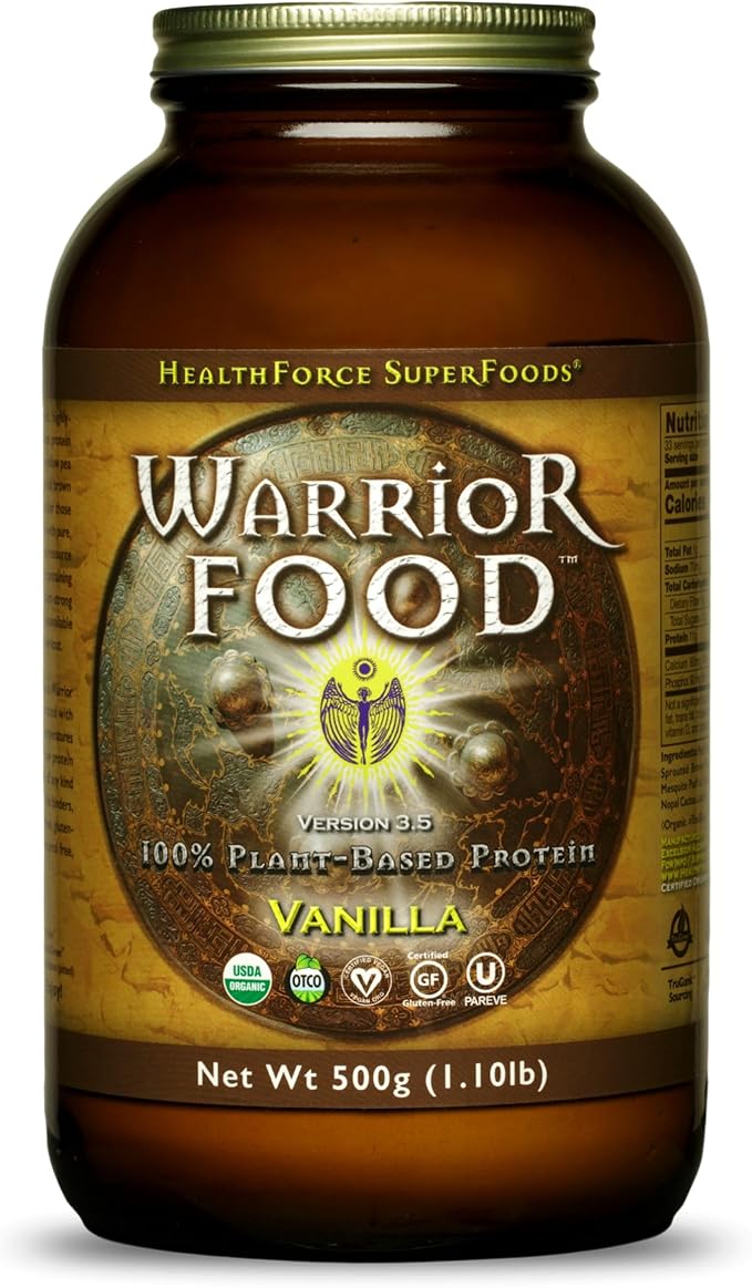 HEALTHFORCE SUPERFOODS Warrior Food Protien Powder 500 Grams