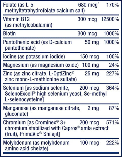Life Extension One-Per-Day Multivitamin 60 Tablets 60 Capsules