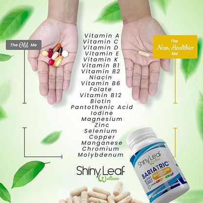 Shiny Leaf Bariatric Multivitamin Iron-Free Capsules (1 Year 360 Caps)