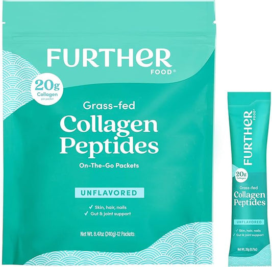 Further Food Unflavored Collagen Peptides Powder 1 & 3 Protein, 8.47 oz