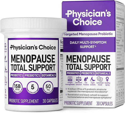 Physician's CHOICE Menopause Probiotic Supplement for Women 30ct