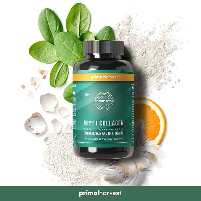 Primal Harvest Multi Collagen Pills 120 Capsules