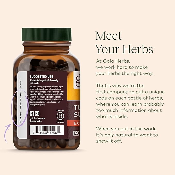 Gaia Herbs Fenugreek Seed 60 Vegan 15-Day Supply)