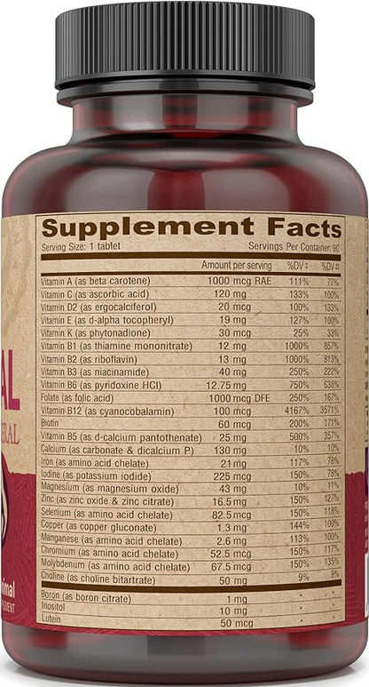 DEVA Vegan Vitamins Prenatal Multivitamin & Mineral 90 Vegetarian 2