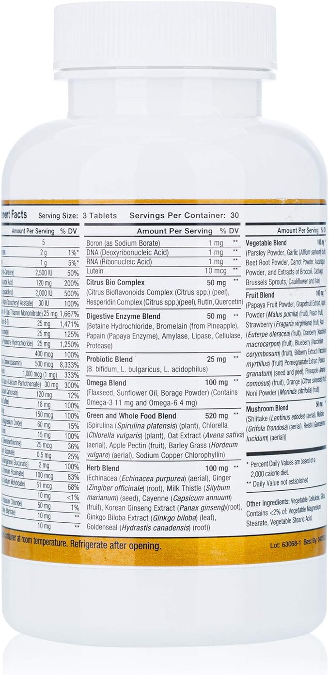 Whole Foods Multivitamin for Women & D3 & 90 Tablets