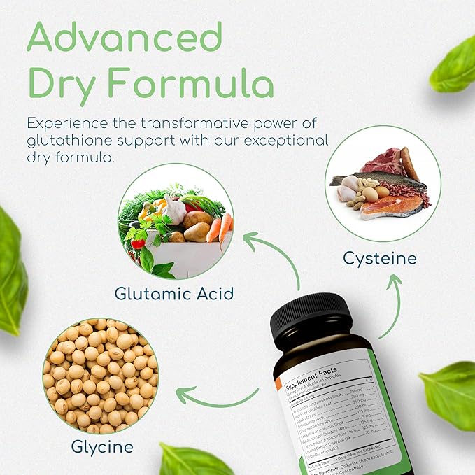 Glutathione Symmetry | S-Acetyl Glutathione Supplement 120 caps