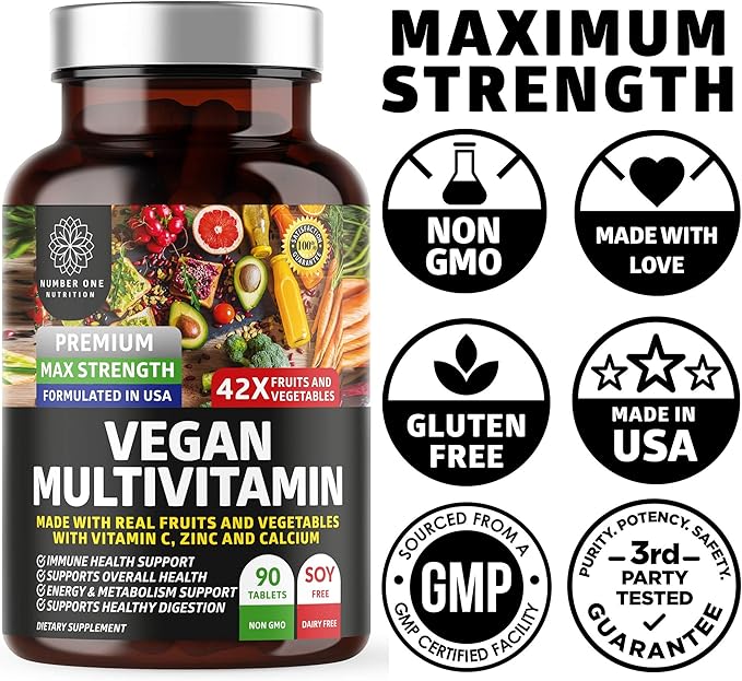 N1N Premium Plant Based Multivitamin [86 90 Tablets