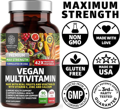 N1N Premium Plant Based Multivitamin [86 90 Tablets