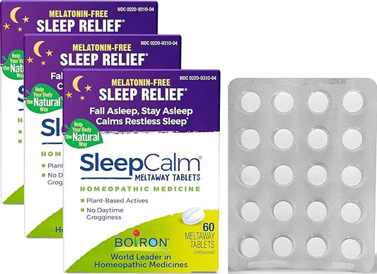 Boiron SleepCalm Sleep Aid for Deep, 180 Count