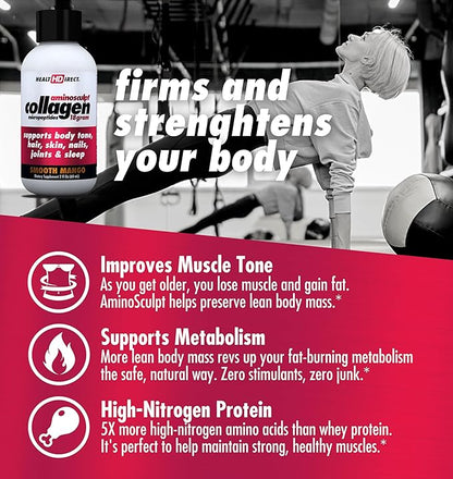 HEALTH DIRECT – Medical-Grade Liquid Collagen 12 Servings, (12pk, 2oz 2oz Shots)