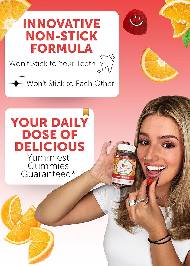 Lunakai Vitamin B12 and Vitamin D3 3000 mcg B12 and 25 mcg 1000 UI D3 -