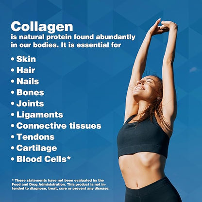 EAT WELL PREMIUM FOODS Collagen Peptides 45 Servings, 16oz, Collagen