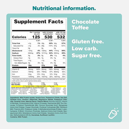 Keto Chow Chocolate Toffee 21 Meal