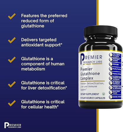 Premier Research Labs Glutathione Complex 60 Vegetarian