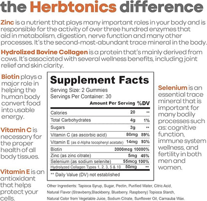Herbtonics Multi Collagen for Women 60 Gummies
