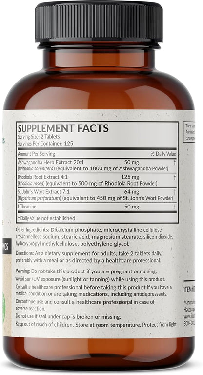 Futurebiotics Chill Pill + Ashwagandha, Rhodiola, 2000 MG 250 Vegetarian