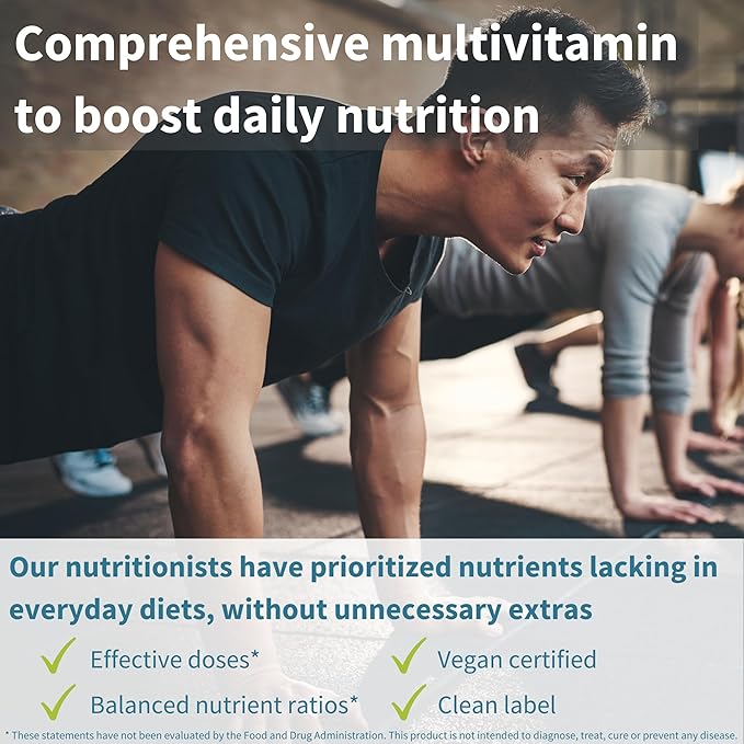 Methylated Men's Multivitamin, MTHFR Supplement