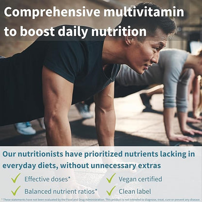 Men's Multivitamin, Clean Label & Vegan,