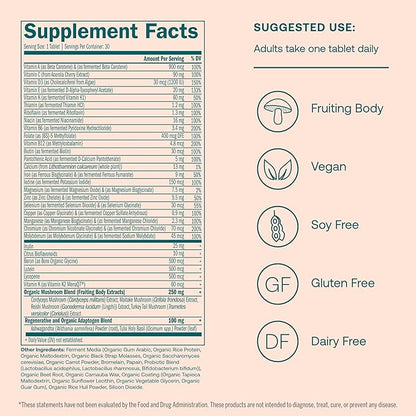 True Grace One Daily Women’s Multivitamin 30 Vegan