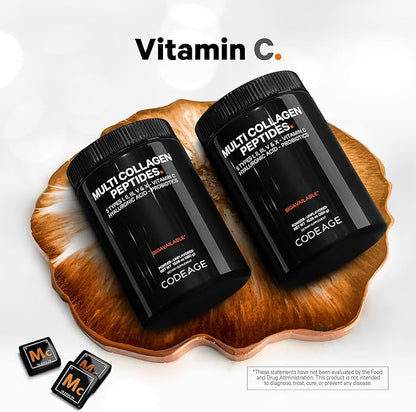 Codeage Multi Collagen Peptides + Probiotics 10.58oz