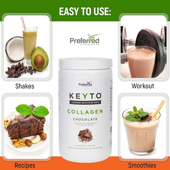 Keto Collagen Protein Powder with MCT