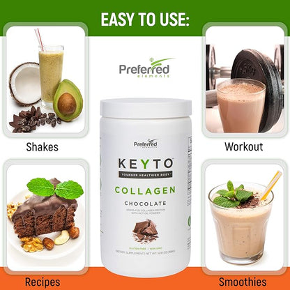 Keto Collagen Protein Powder with MCT
