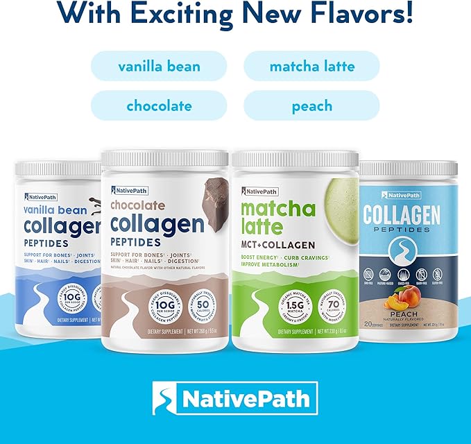 NativePath Collagen Peptides 1 & 3 Collagen. 228g)