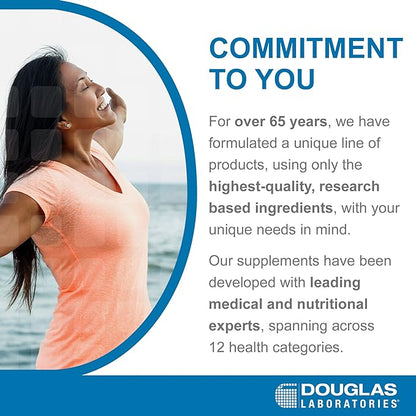 Douglas Laboratories DHEA 25 mg Capsules - Micronized - Supports Hormone Balance, Immunity, Brain, Bone Health & Metabolism* - Non-GMO - 100 Vegetarian Capsules