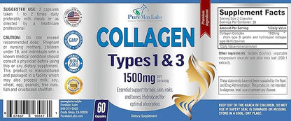 Collagen Types I & III 60 Capsules