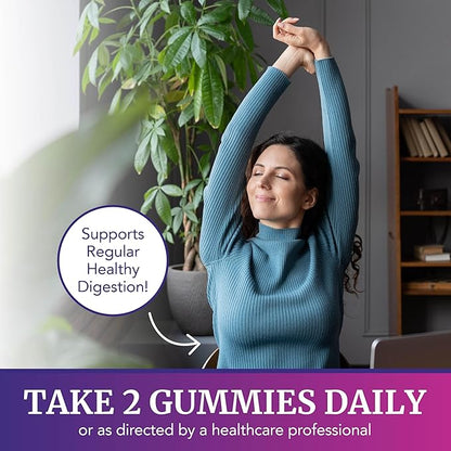 Magnesium Citrate Gummies | Extra Strength for Calm, Relaxation & Digestion | High Absorption Magnesium Gummies for Adults | Vegan, Non-GMO | Raspberry Flavor Mag Gummy | 60 Ct, 1 Month Supply