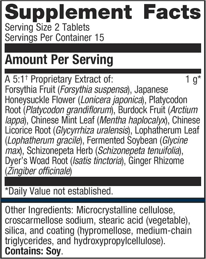 Metagenics Essential Defense - Immune Support* - Traditional Chinese Ingredients - Supplement with Licorice Root Extract, Ginger & Isatis - Non-GMO, Gluten-Free & Vegetarian - 30 Tablets
