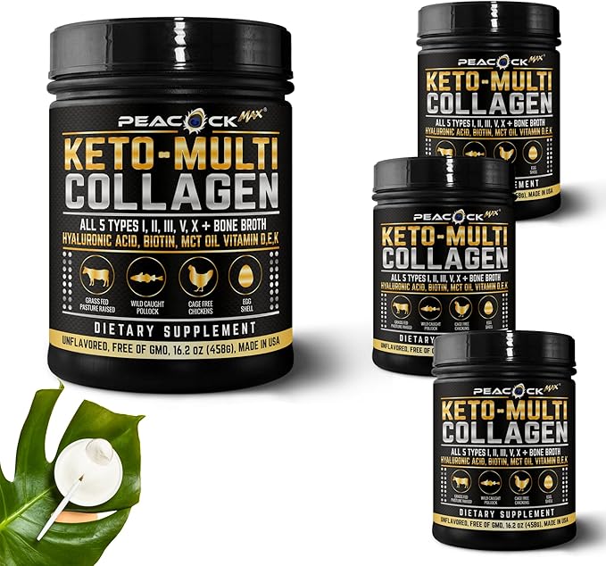 Keto Multi Collagen 5 Types 68.4 oz 4))