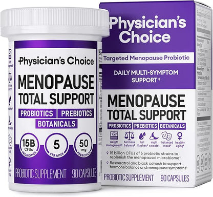 Physician's CHOICE Menopause Probiotic Supplement for Women 90ct