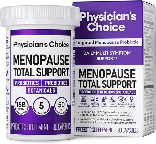 Physician's CHOICE Menopause Probiotic Supplement for Women 90ct