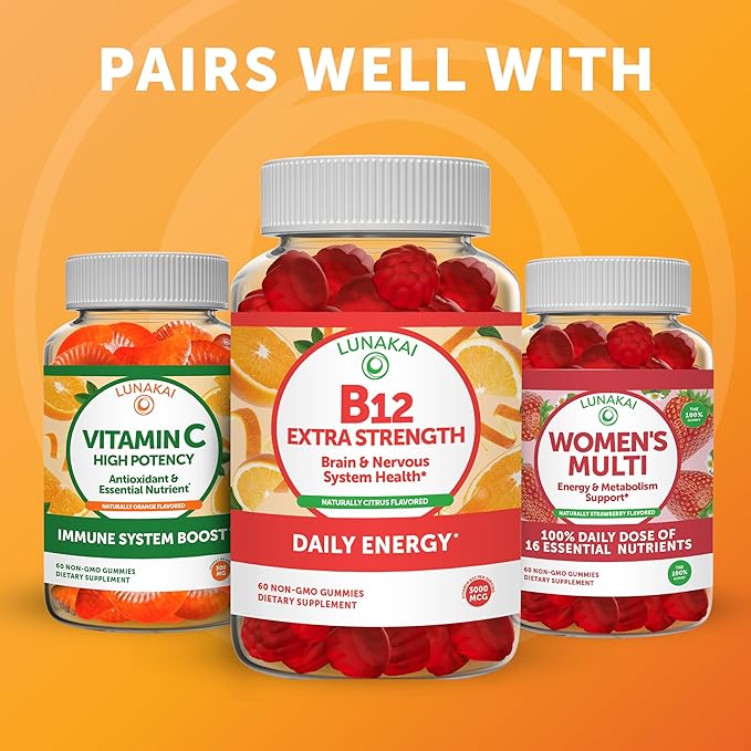 Vitamin E Gummies with Vitamin C 250mg (400IU) (400IU) Vit 12 Pack