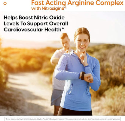 Doctor's Best Fast Acting Arginine Complex 750mg, White (DRB-00406), Tablet, 60 count