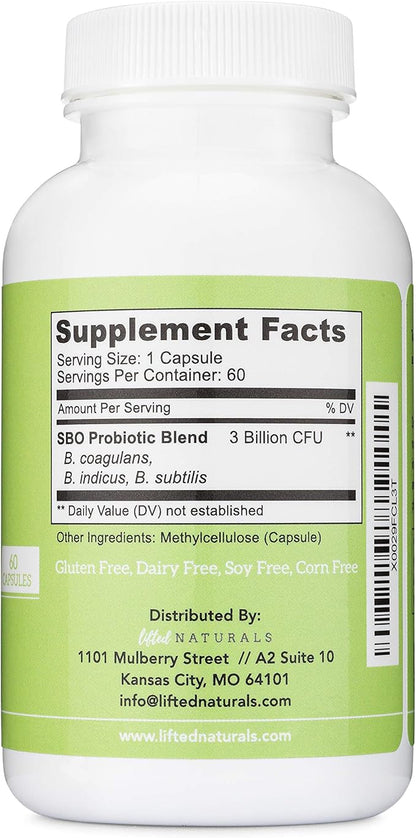 Lifted Naturals Probiotics 60 Day