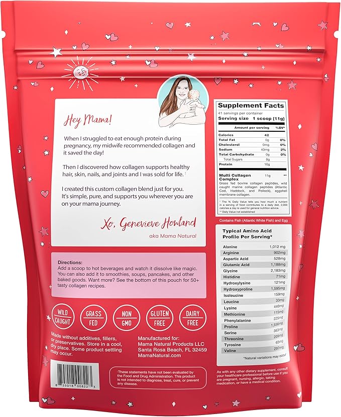 Multi Collagen Protein Powder Type I 16Oz Pure