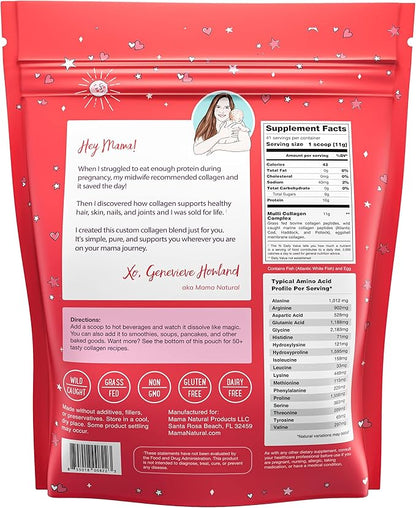 Multi Collagen Protein Powder Type I 16Oz Pure
