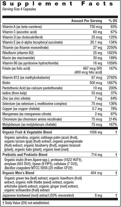 Rainbow Light Multivitamin for Men, Vitamin 120 Tablets