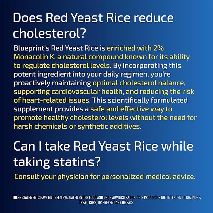 Blueprint Bryan Johnson Red Yeast Rice (30 Servings)