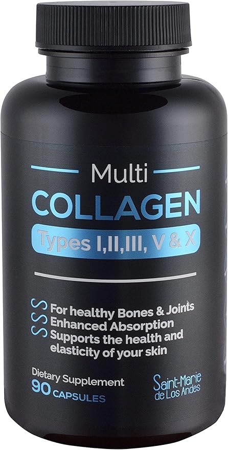 Multi Collagen Pills (Types I, II, (3 Months